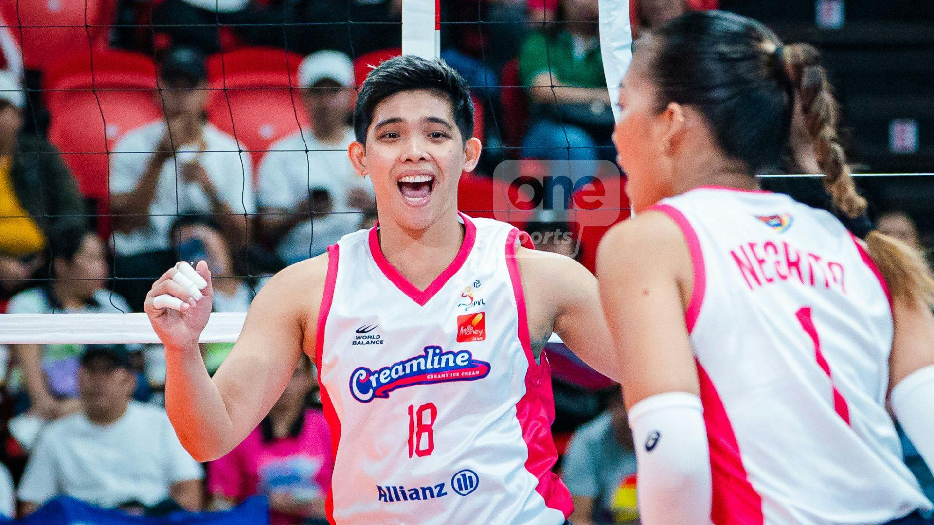 Tots Carlos applies lessons from recovery to find form for Creamline ahead of PVL playoffs